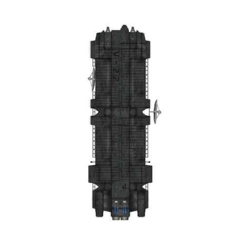 10 Torpedo Fighter on [REC] Novator Carrier. Torpedoes are still on rotary  suspension, but this is for now  : r/spaceengineers